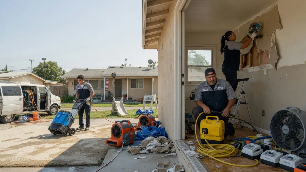 Water Damage Restoration in Hamburg, IL near me
